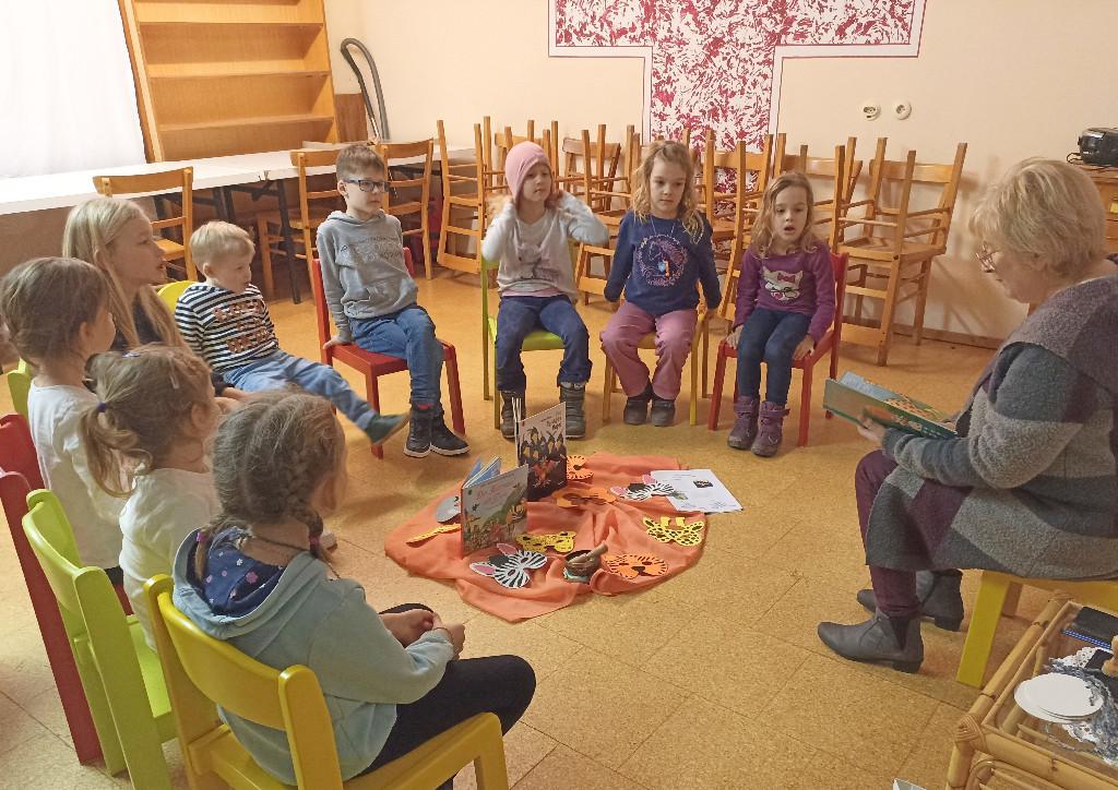 Vorlesen in der Bücherei Schardenberg 2024 1. HJ